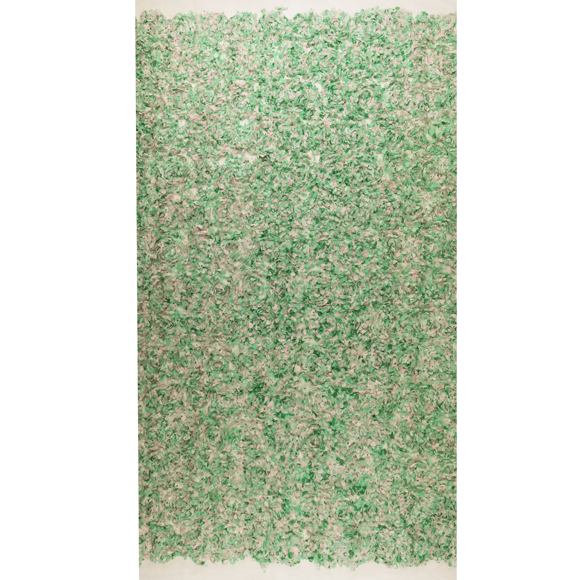 3D Embroidered Mesh - SOCIALITE - 007 - Green - Image 4