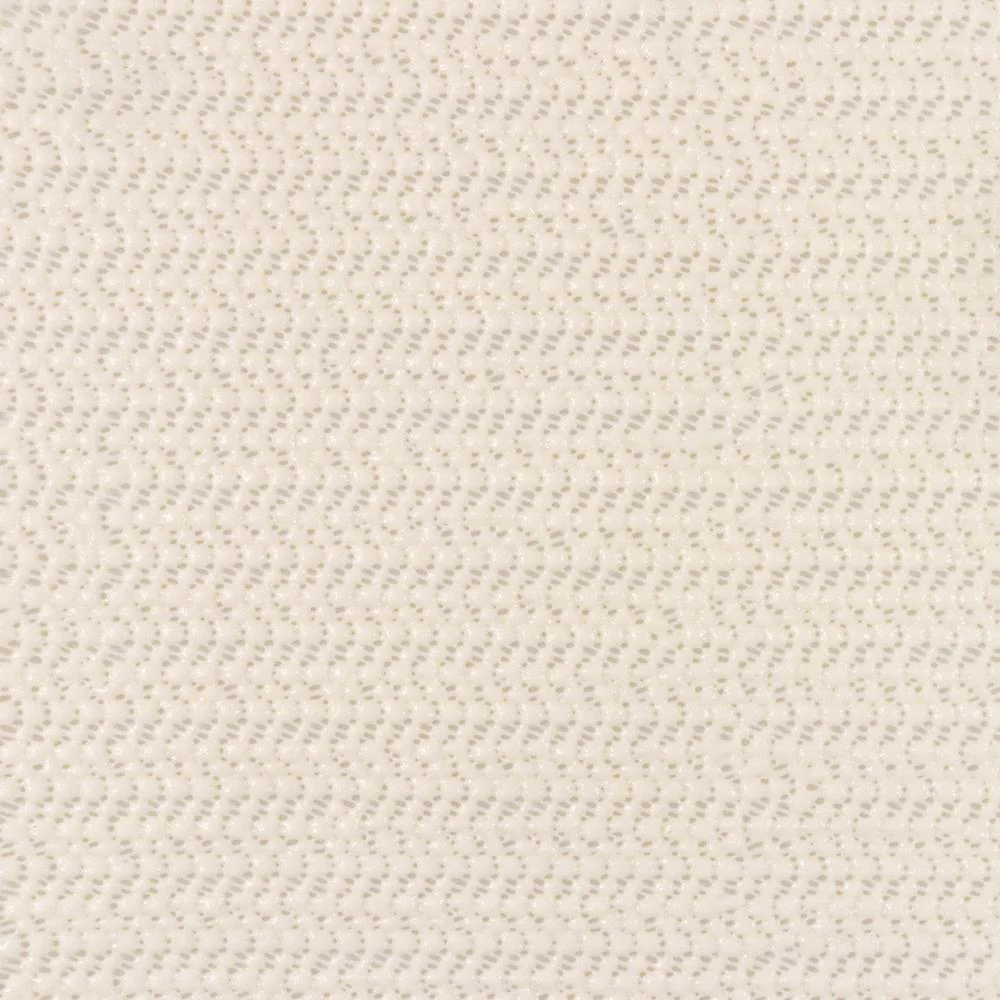 9 x 9 inch Home Decor Fabric - Utility - Non-slip waffle weave vinyl - Ivory