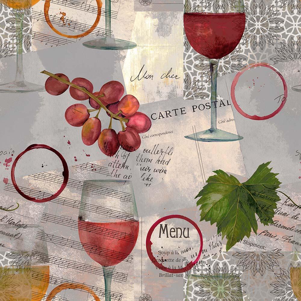 9 x 9 inch Home Decor Fabric - Bianca Collection - Chin Chin - Grey