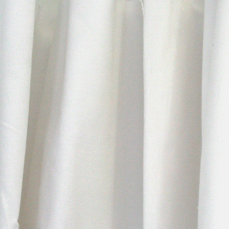 9 x 9 inch Home Decor Fabric Swatch - Home Decor Fabric - Solid Canvas White