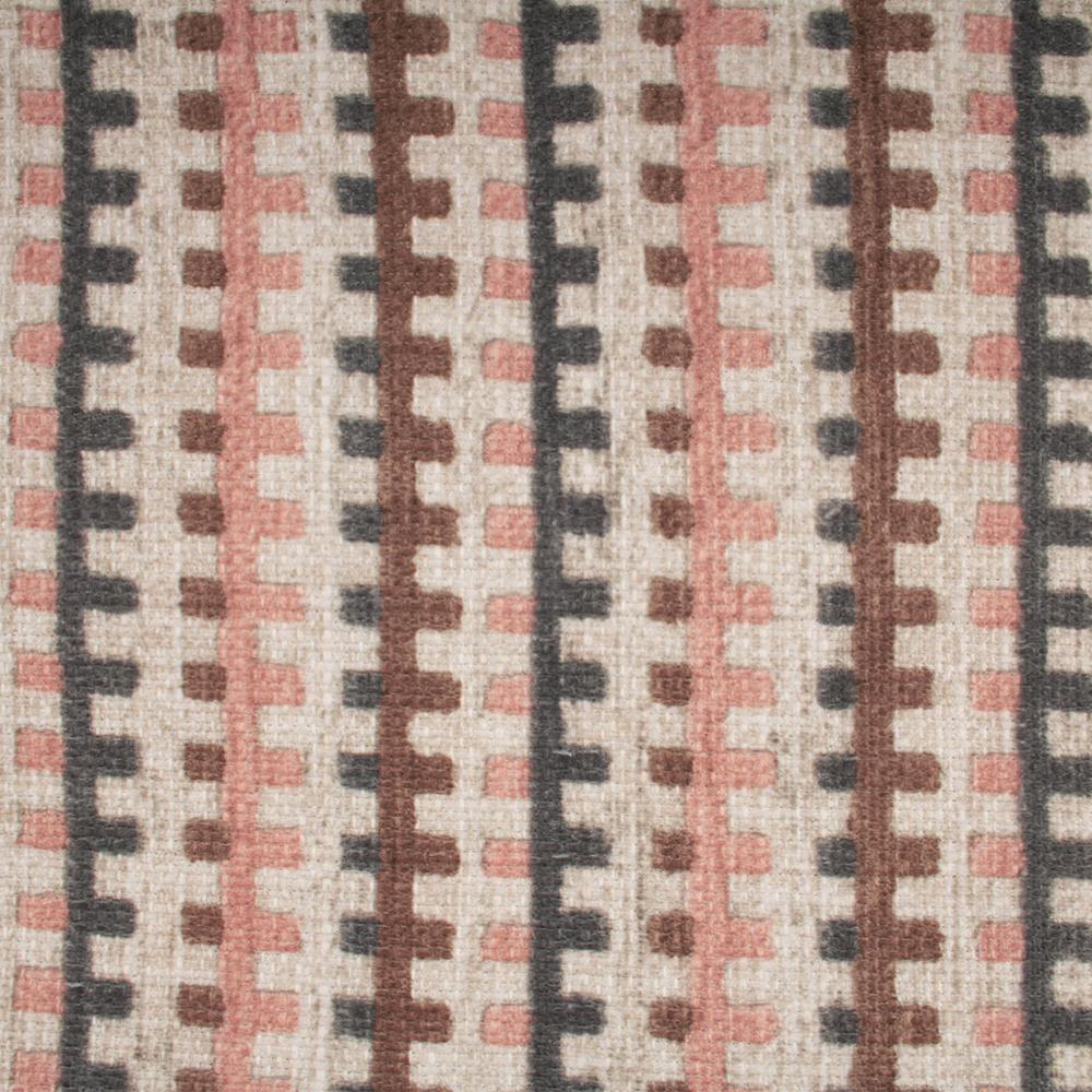 9 x 9 inch Home Decor Fabric - Bianca Collection - Rick Rack - Blush