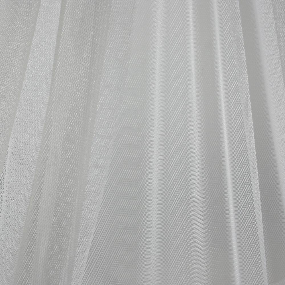 9 x 9 inch Home Decor Fabric - Outdoor Utility - Mosquito netting - White