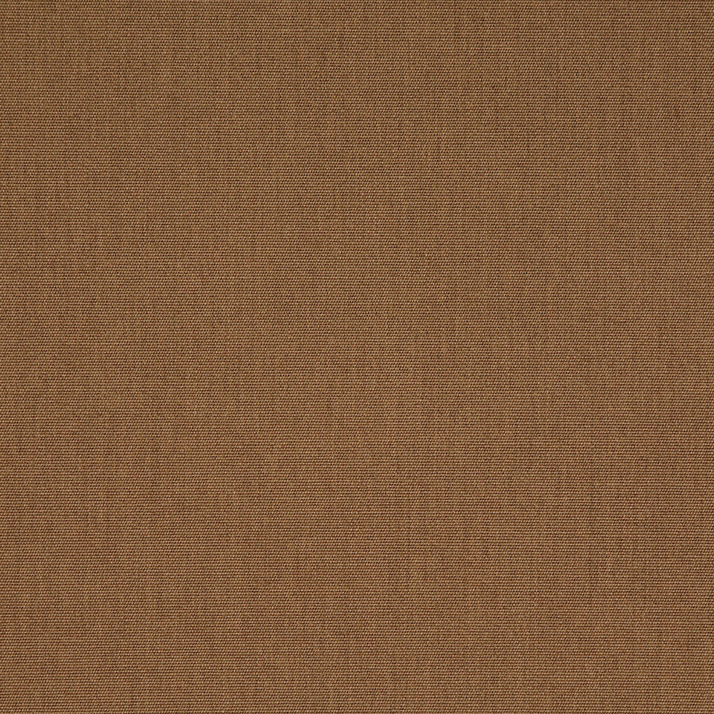 9 x 9 inch Home decor fabric Swatch - Sunbrella Furniture Canvas 57001-0000 Chestnut