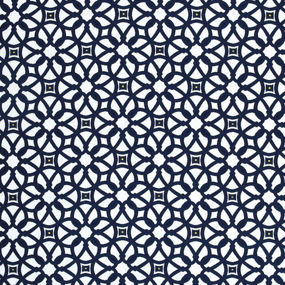 9 x 9 inch Home decor fabric Swatch - Sunbrella Furniture Luxe 45690-0000 Indigo