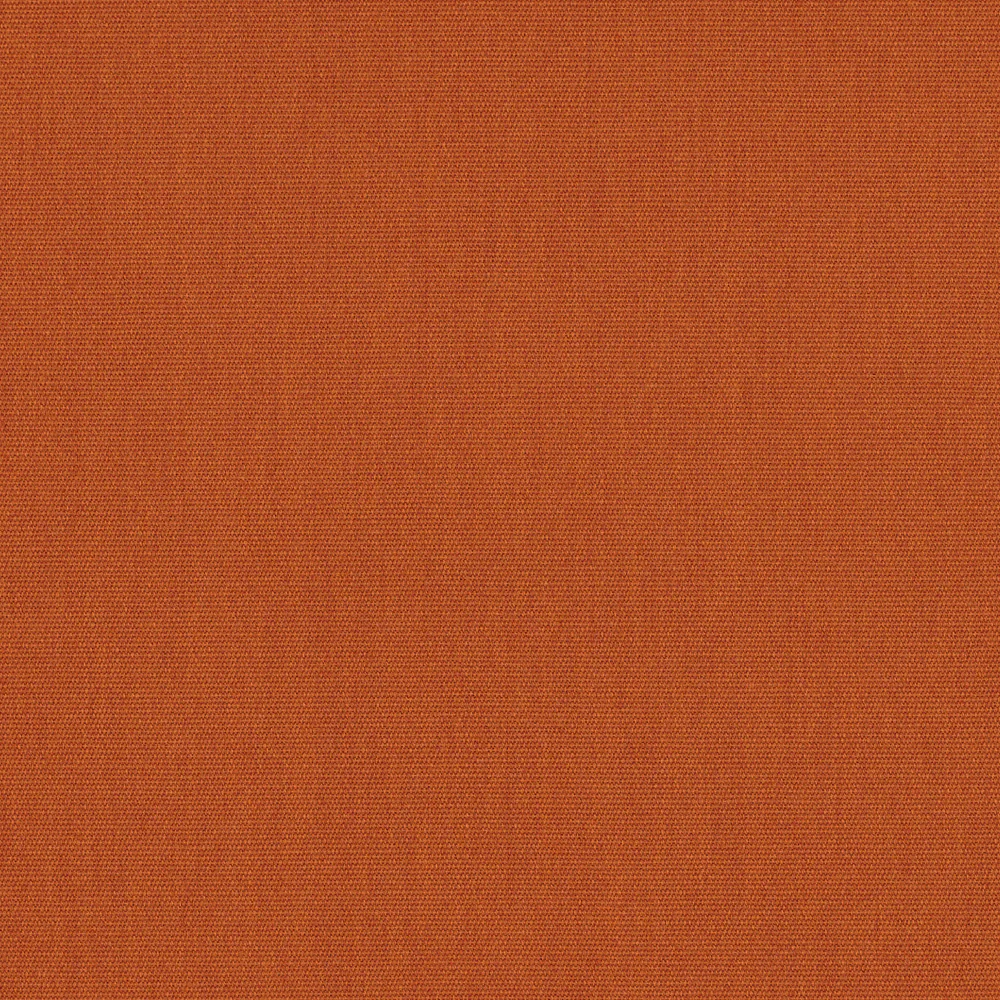 9 x 9 inch Home decor fabric Swatch - Sunbrella Furniture Solid Canvas 54010 Rust