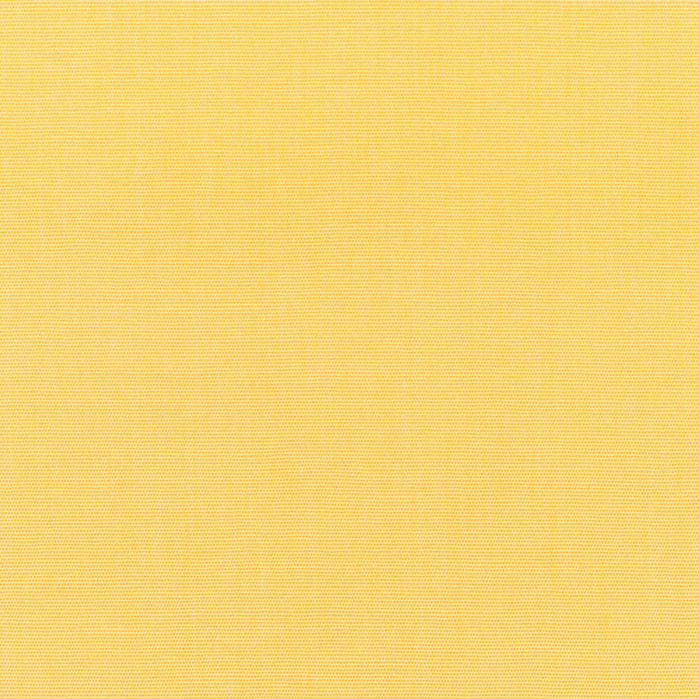 9 x 9 inch Home decor fabric Swatch - Sunbrella Furniture Solid Canvas 5438 Buttercup