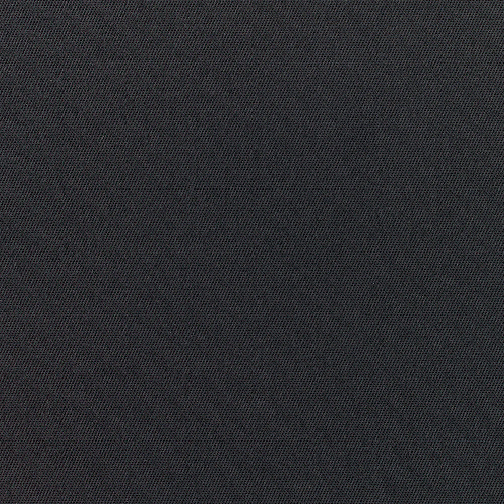 9 x 9 inch Home decor fabric Swatch - Sunbrella Furniture Solid Canvas 5471 Raven Black