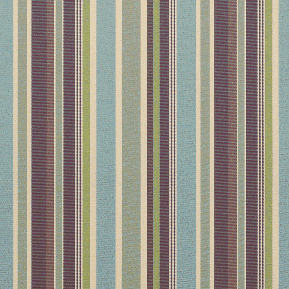 9 x 9 inch Home decor fabric Swatch - Sunbrella Furniture Stripes Brannon 5621 Whisper