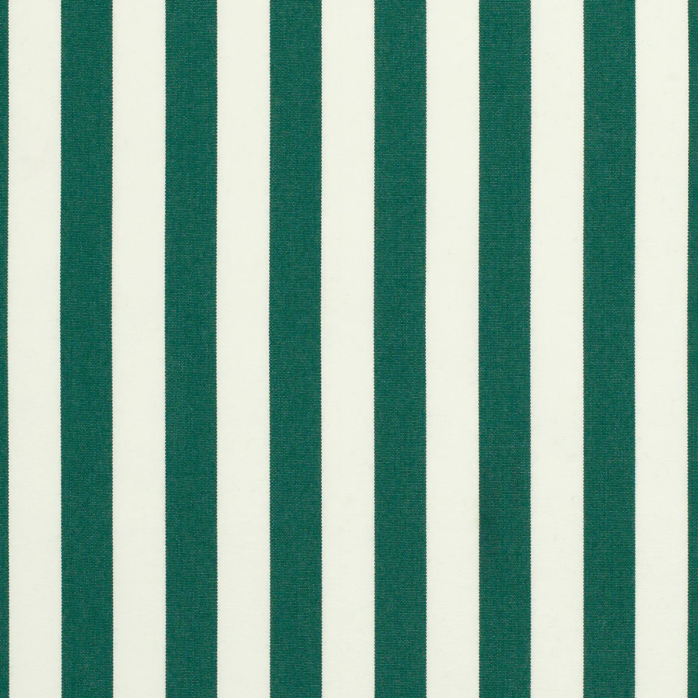 9 x 9 inch Home decor fabric Swatch - Sunbrella Furniture Stripes Mason 5630 Forest Green
