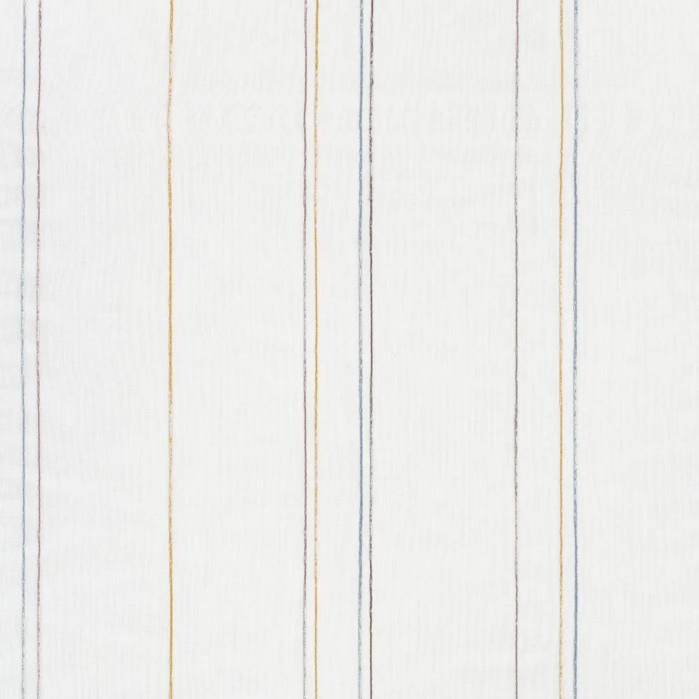 9 x 9 inch Home Decor Fabric Swatch - Wide width sheer - Unique - Symphony Charming