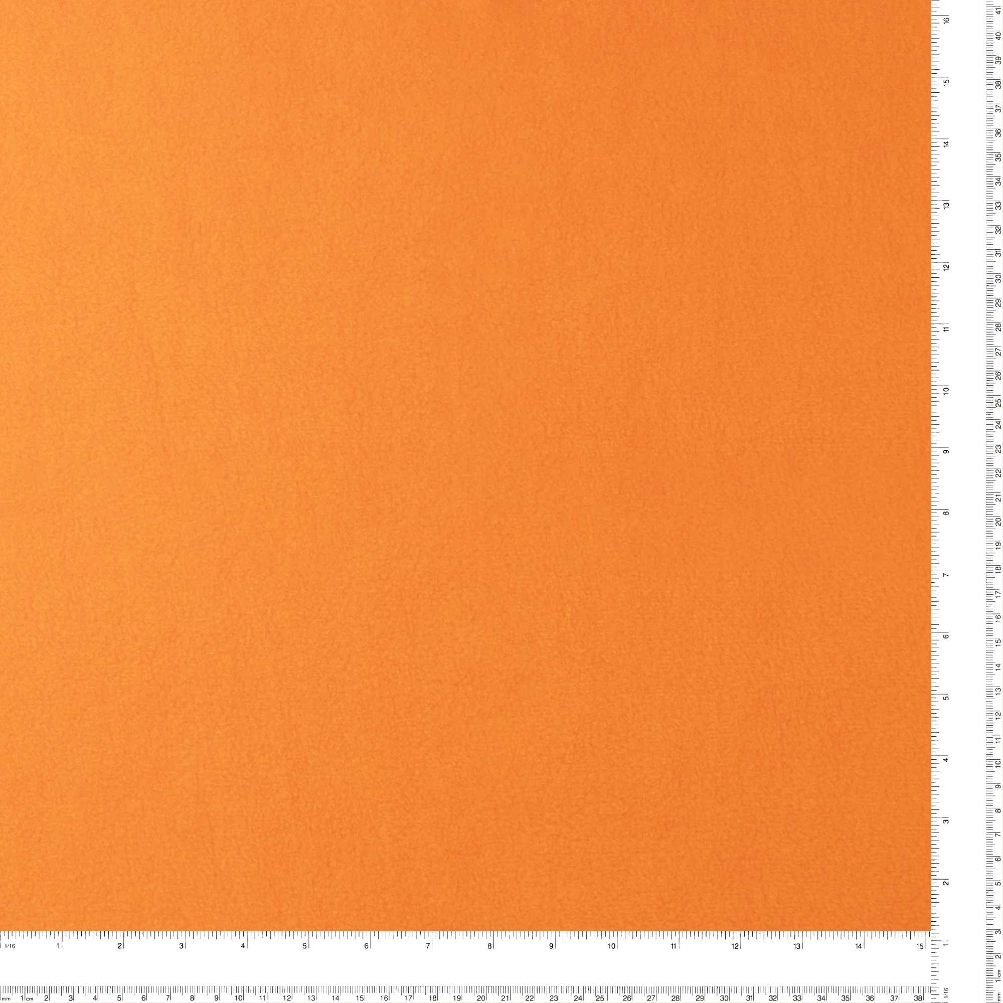 Anti-pill Arctic Fleece Solid - ICY - Tangerine - Image 2