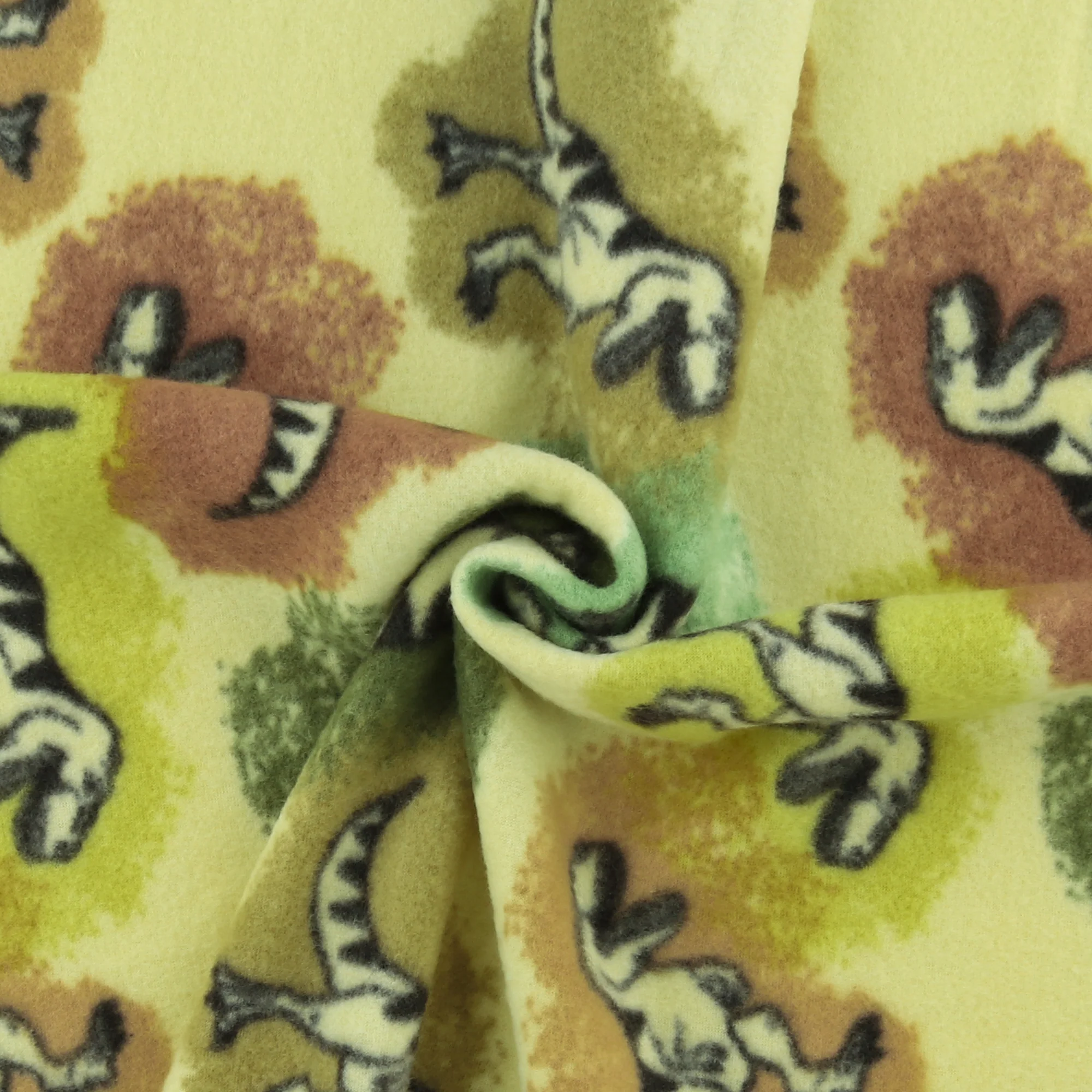 Anti Pill Fleece Print - MONTANA - 040 - Sage - Image 2