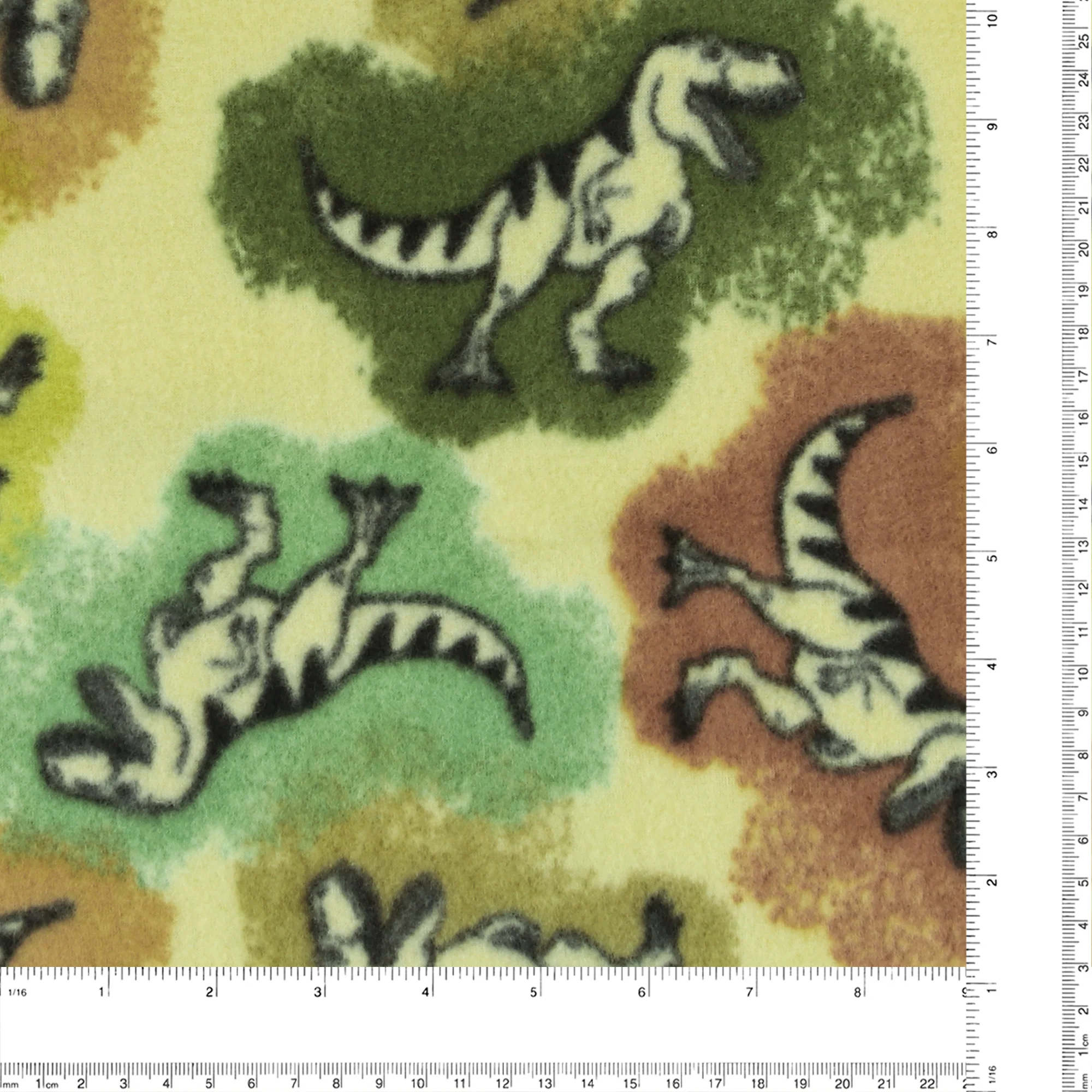 Anti Pill Fleece Print - MONTANA - 040 - Sage - Image 3