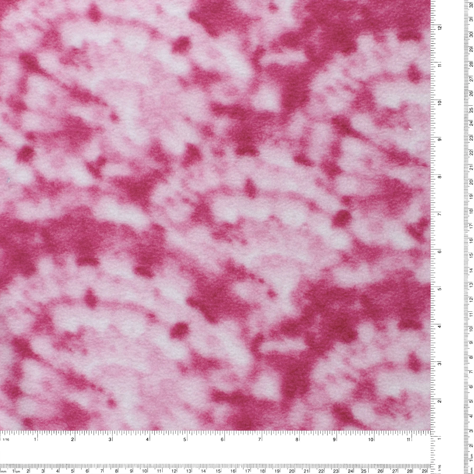 Anti Pill Fleece Print - MONTANA - 323 - Pink - Image 3