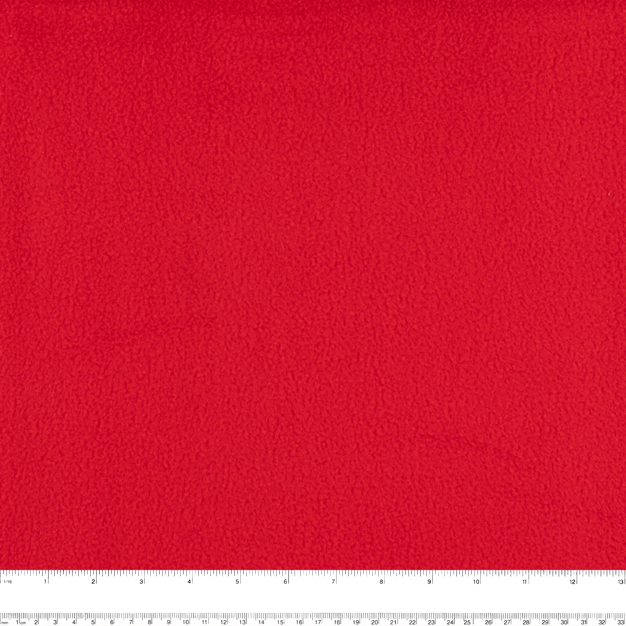 Anti-pill Fleece Solid - ICY - Equestrian red - Image 2