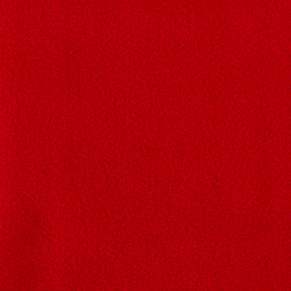 Anti-pill Fleece Solid - ICY - Hockey solids red
