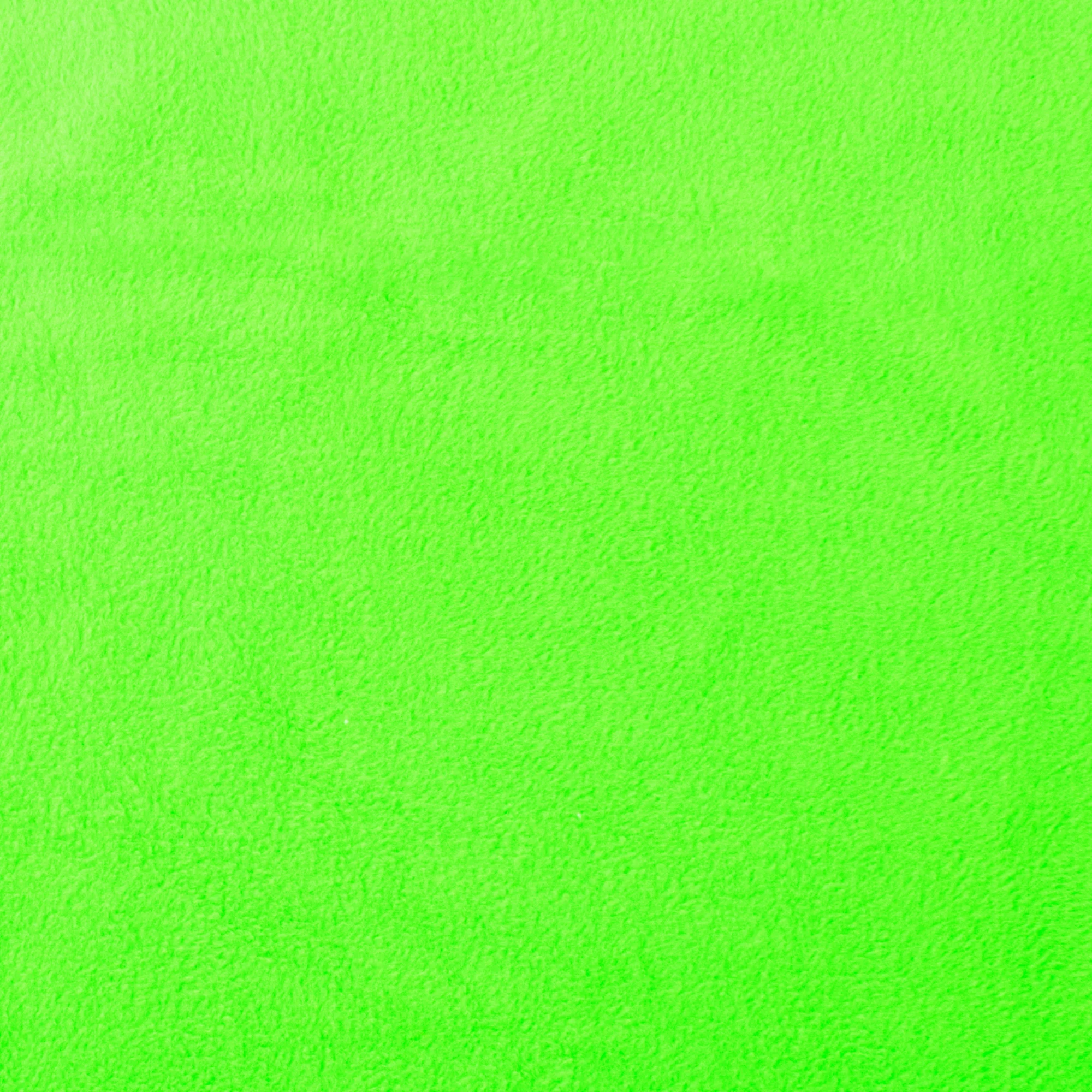 Anti-pill Fleece Solid - ICY - Neon Green II