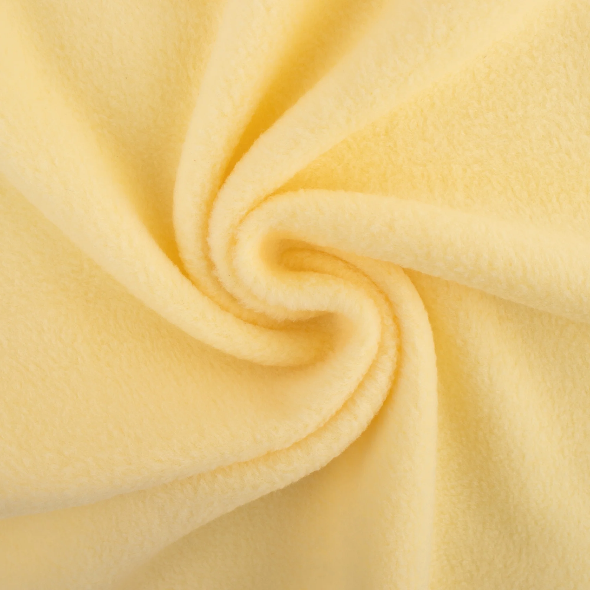 Anti-pill Fleece Solid - ICY - Pale Banana - Image 2