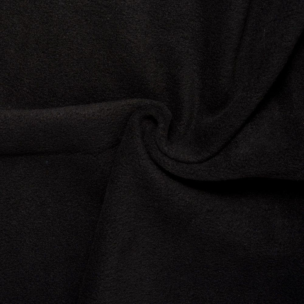 Anti-Pill Lambskin Fleece - Black - Image 2