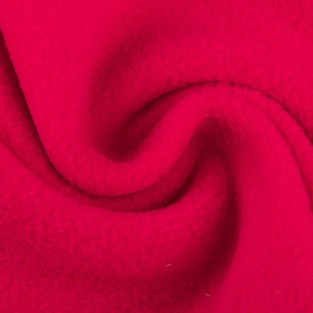 Anti-Pill Lambskin Fleece - Crimson - Image 2
