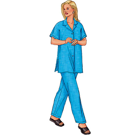 B3039 Women's/Women's Petite Shirt, Top, Tunic, Dress, Skirt & Pants (Size: 22W-24W-26W) - Image 3