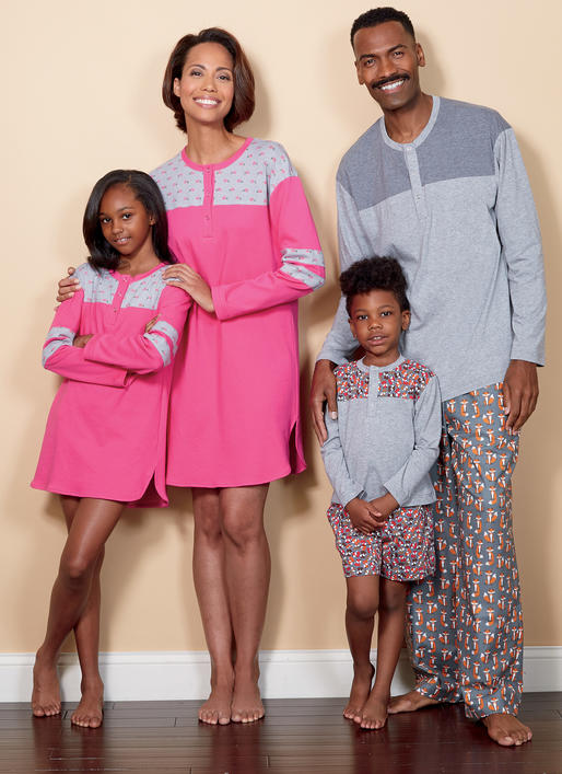 B6531 Misses'/Men's/Childrens'/Boys'/Girls' Top, Tunic, Shorts and Pants (Size: 6-8-10-12-14) - Image 3