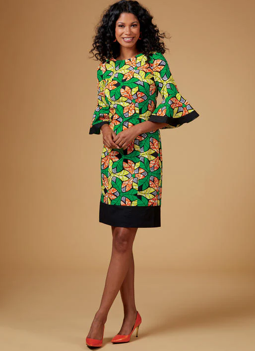 B6624 Misses'/Misses' Petite, Women's/Women's Petite Dress (Size: 18W-20W-22W-24W) - Image 3