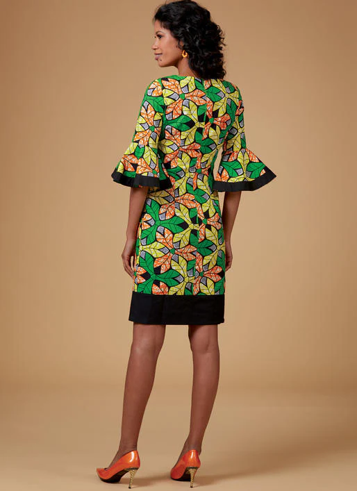 B6624 Misses'/Misses' Petite, Women's/Women's Petite Dress (Size: 18W-20W-22W-24W) - Image 4