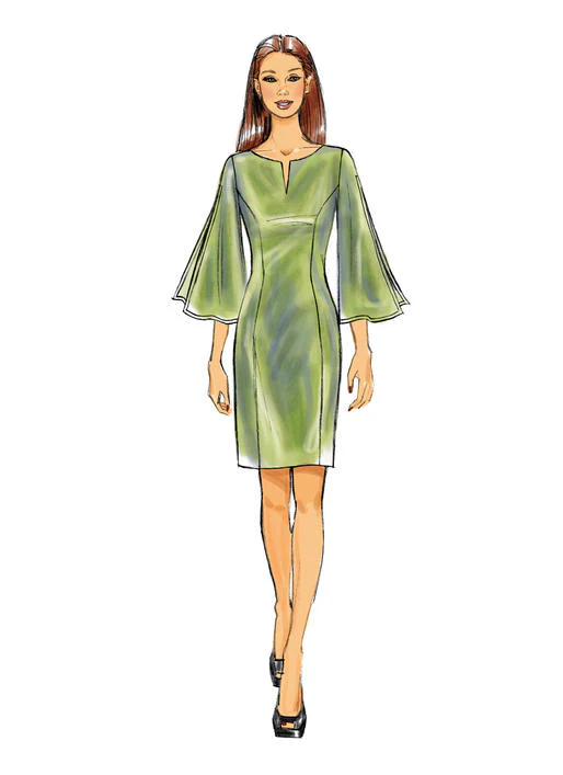 B6624 Misses'/Misses' Petite, Women's/Women's Petite Dress (Size: 18W-20W-22W-24W) - Image 6