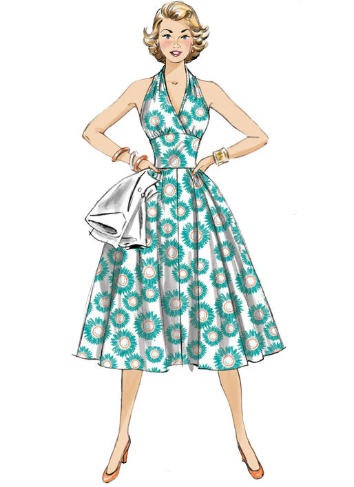 B6682 Misses' Dress and Jacket (Size: 14-16-18-20-22) - Image 8