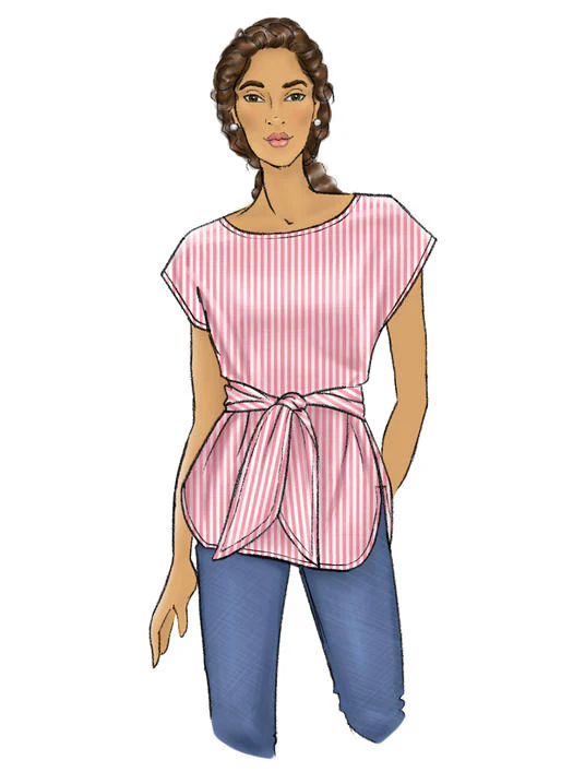 B6685 Misses' Top and Sash (Size: L(16-18) - XL(20-22) - XXL(24-26)) - Image 5