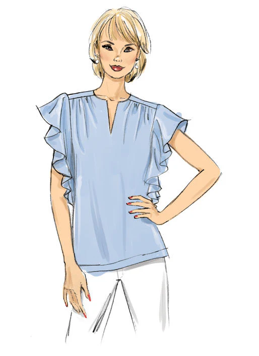 B6688 Misses' Top (Size: 14-16-18-20-22) - Image 7