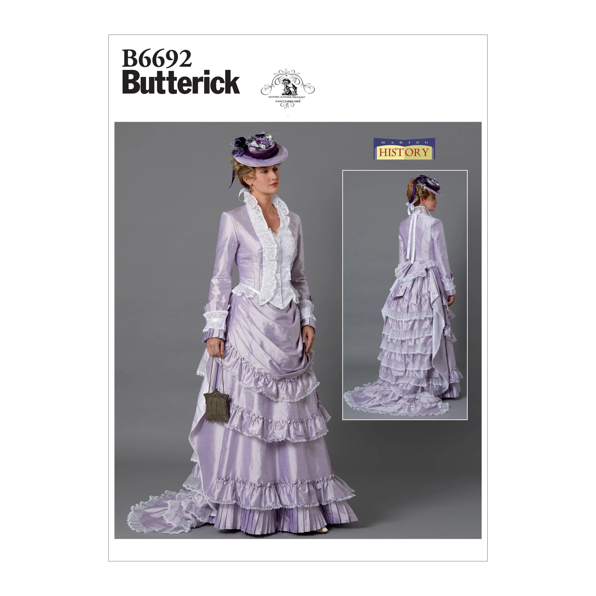 B6692 Misses' Costume (Size: 14-16-18-20-22)