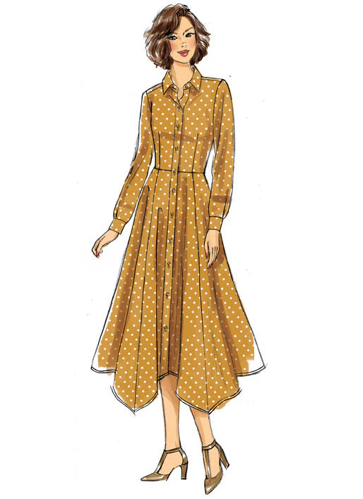 B6702 Misses' Dress (Size: 14-16-18-20-22) - Image 5