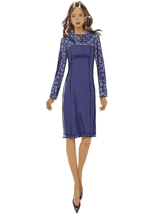 B6707 Misses'/Women's Dress (Size: 18W-20W-22W-24W) - Image 7