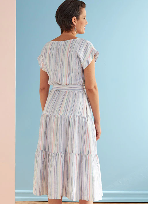 B6722 Misses' Dresses (Size: 14-16-18-20-22) - Image 5
