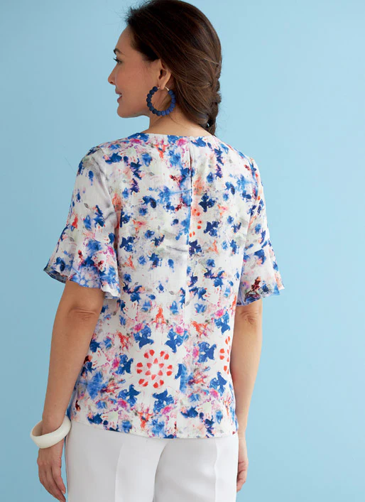 B6730 Misses' Top (Size: 14-16-18-20-22) - Image 3