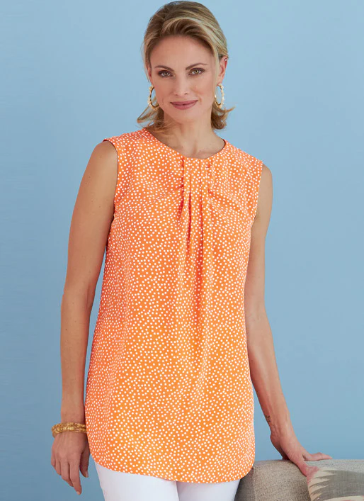 B6730 Misses' Top (Size: 14-16-18-20-22) - Image 4