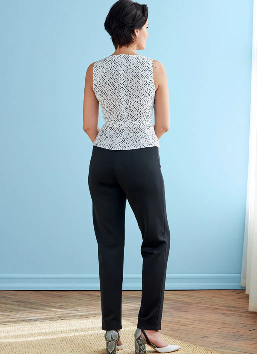 B6738 Misses' Jacket, Dress, Top, Skirt & Pants (Size: 14-16-18-20-22) - Image 12
