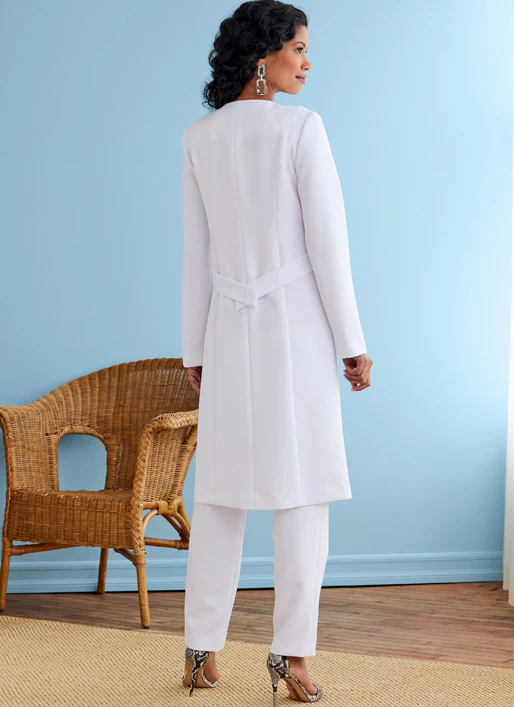 B6740 Misses' Jacket, Coat, Top & Pants (Size: 16-18-20-22-24) - Image 6