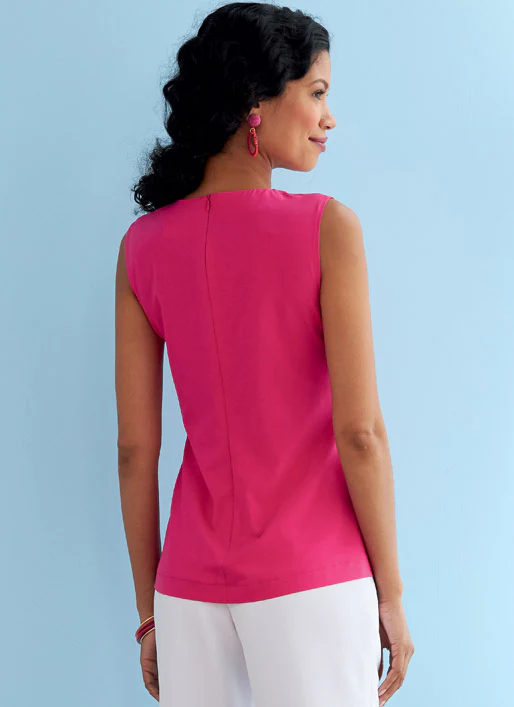 B6740 Misses' Jacket, Coat, Top & Pants (Size: 16-18-20-22-24) - Image 8