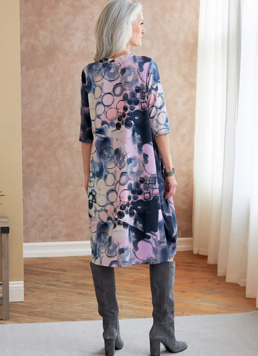 B6784 Misses' Dress (Size: L-XL-XXL) - Image 6
