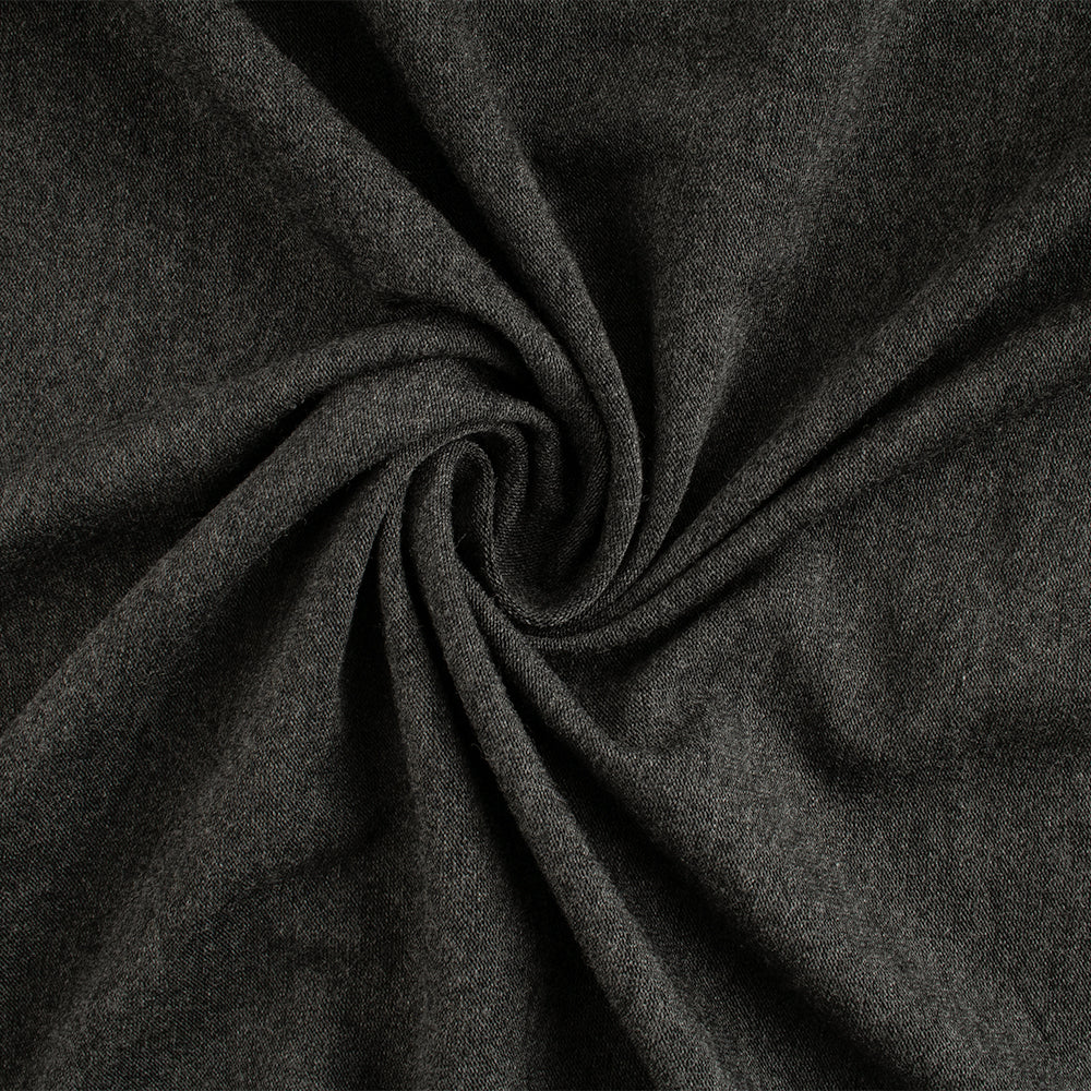 BAMBOO Cotton Spandex - Charcoal - Image 2