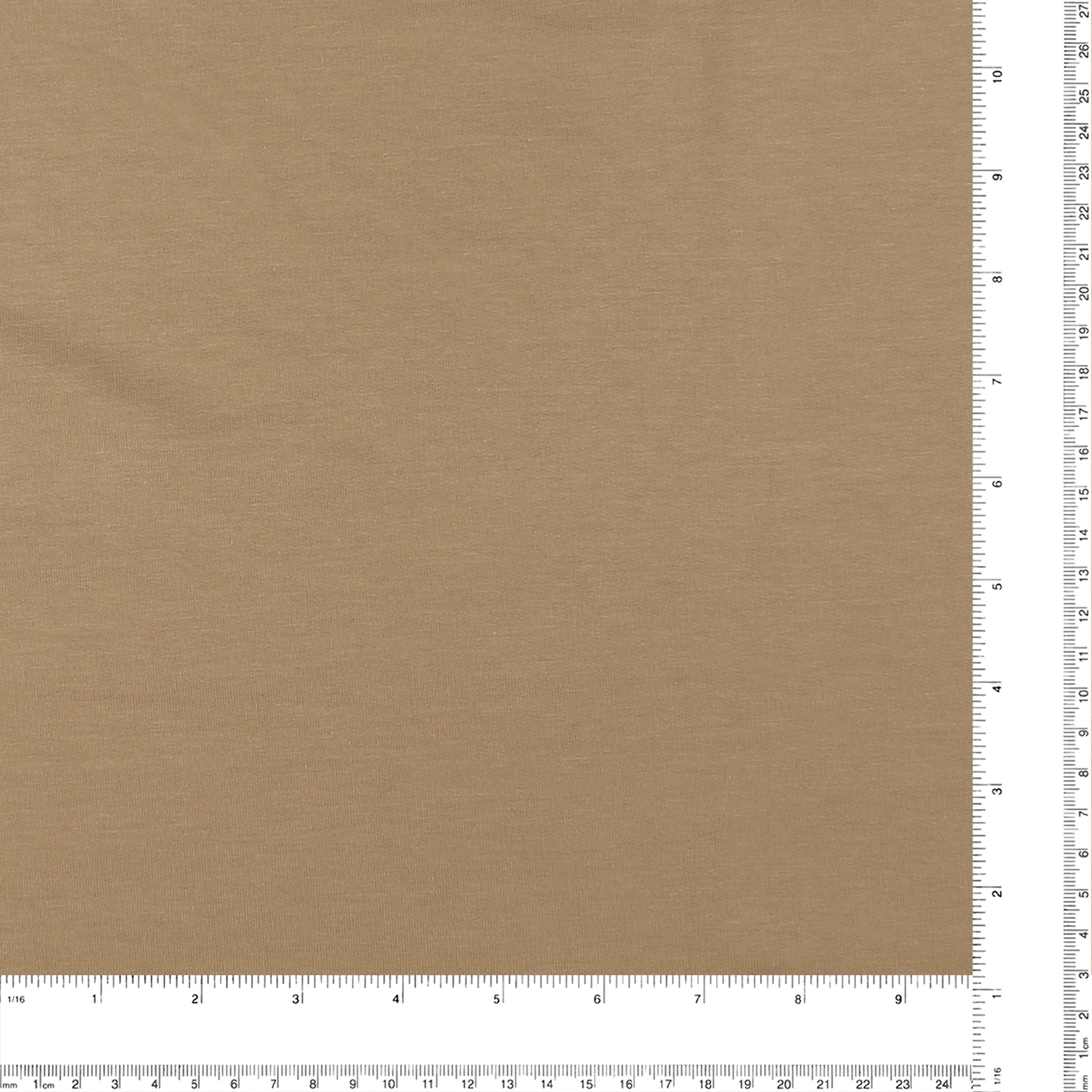 BAMBOO French Terry Knit - 037 - Camel - Image 3