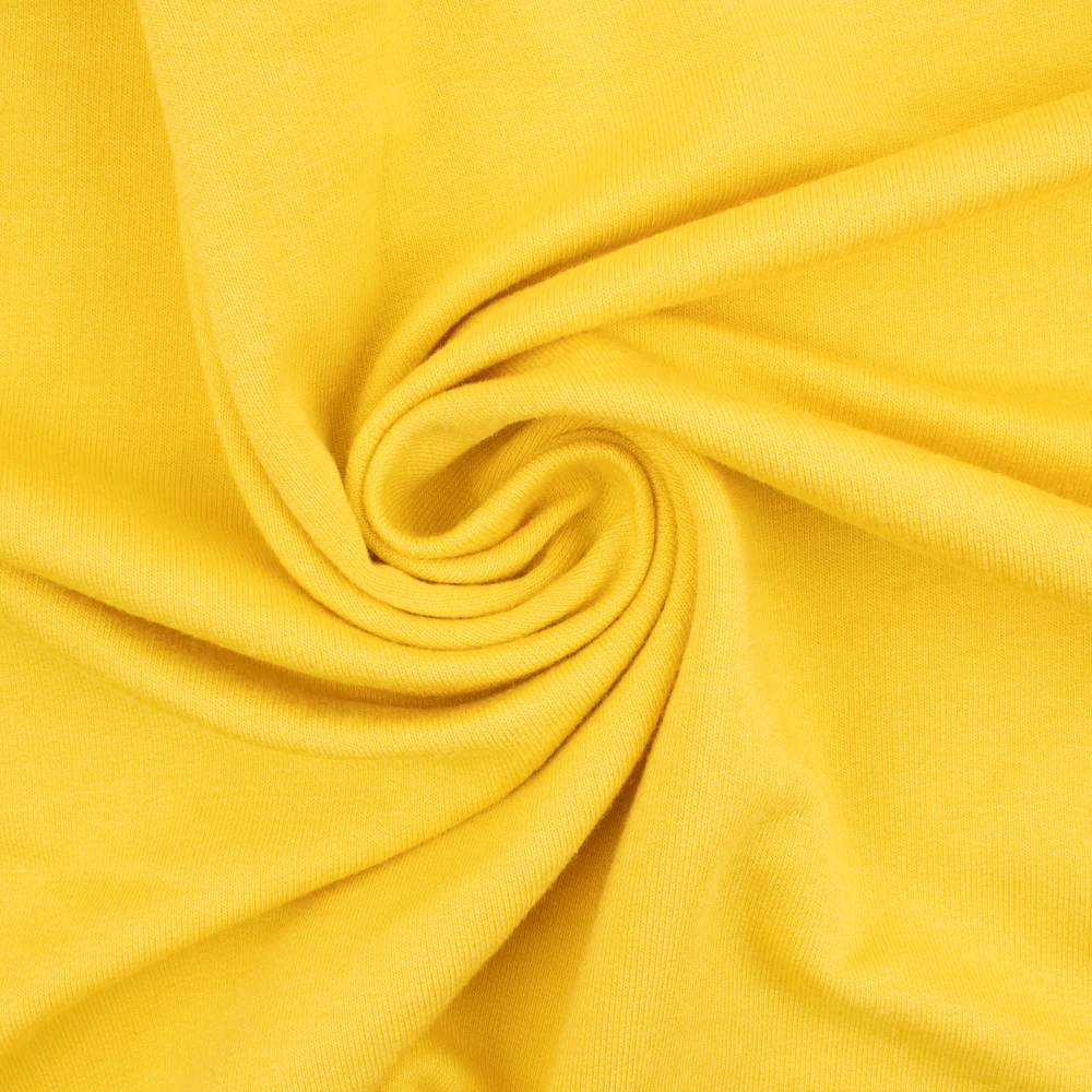 BAMBOO French Terry Knit - Sunshine - Image 2