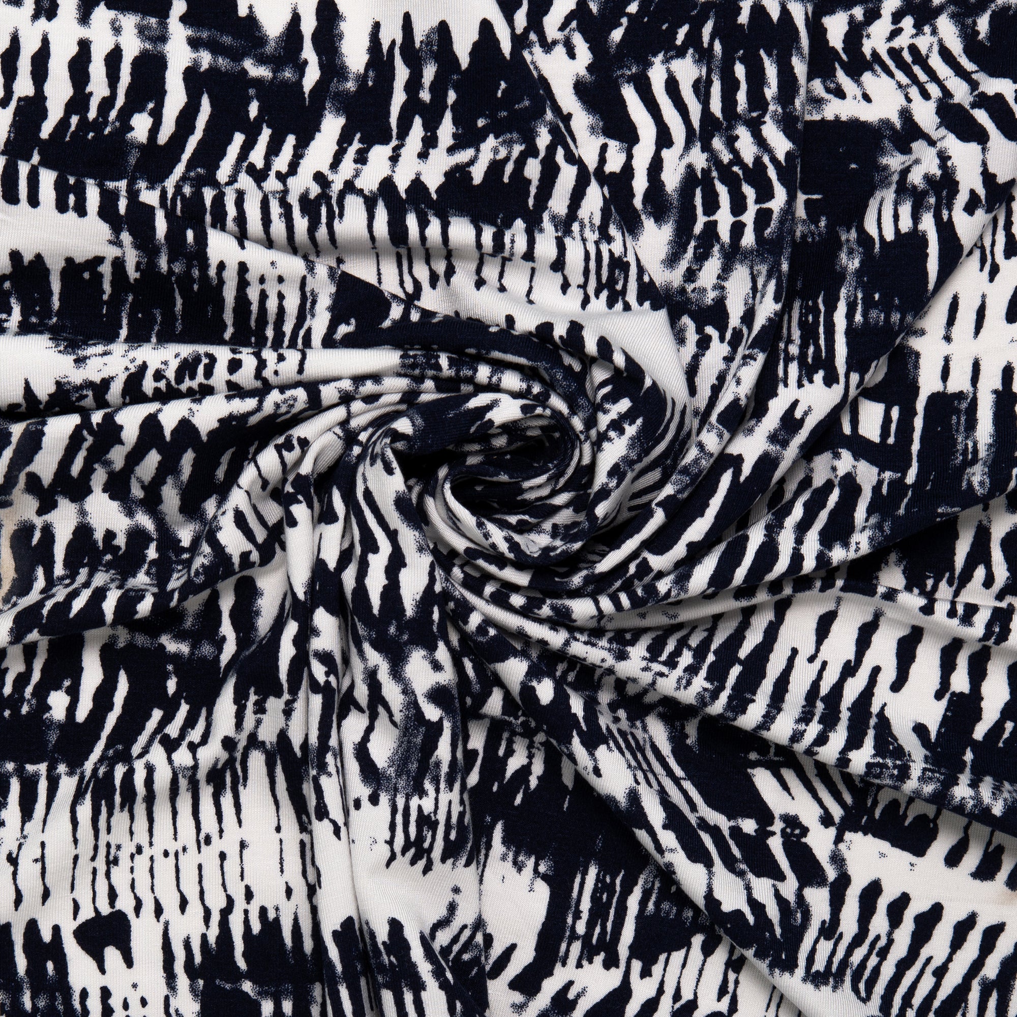 BAMBOO - Printed knit - Abstracts - White - Image 2