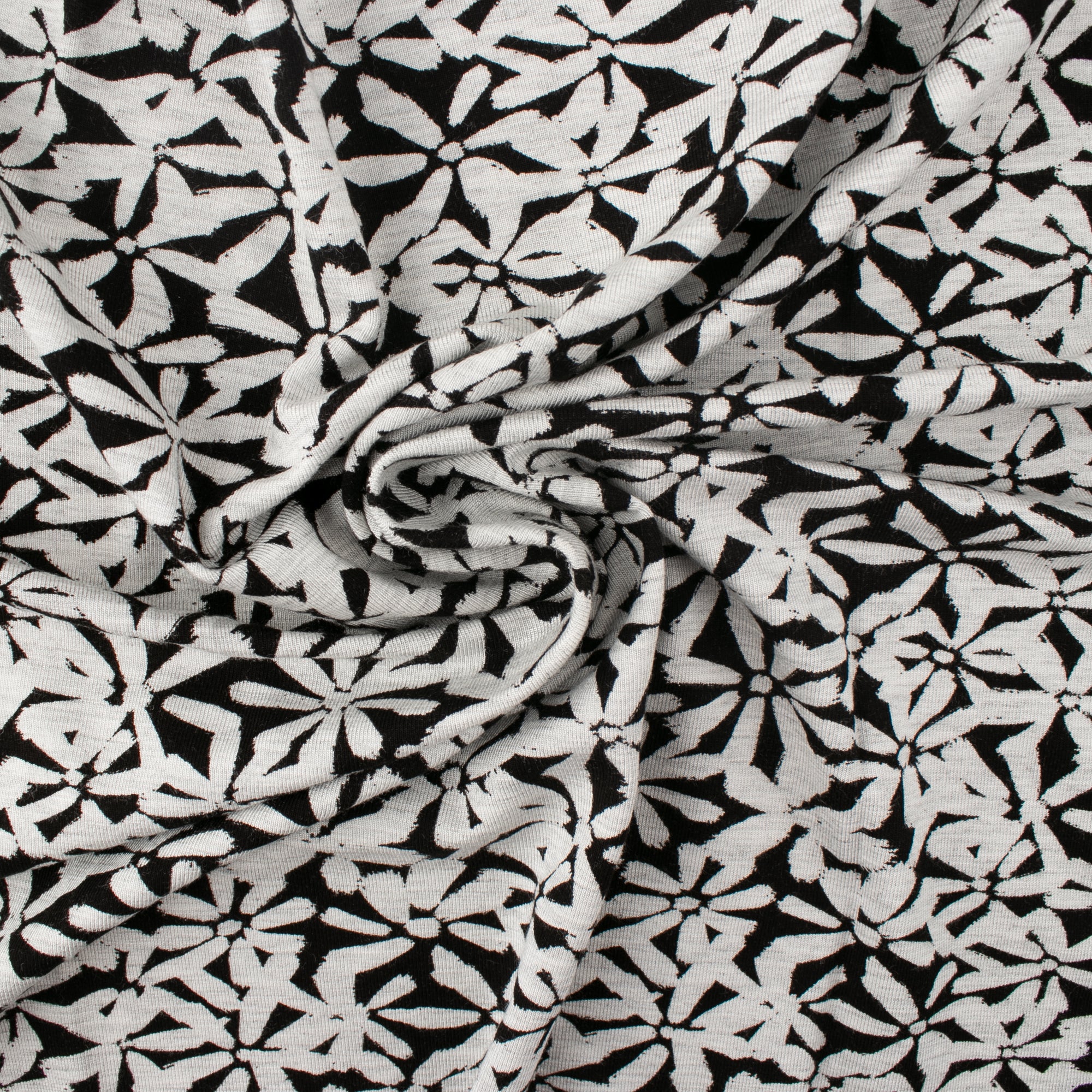 BAMBOO - Printed knit - Big Flower - Image 2