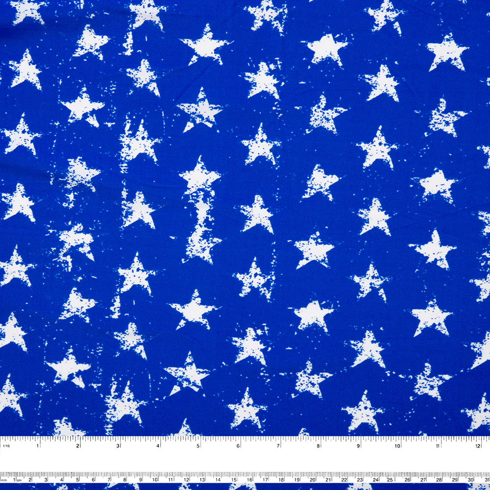 Bathing Suit Print - Stars - Blue - Image 3