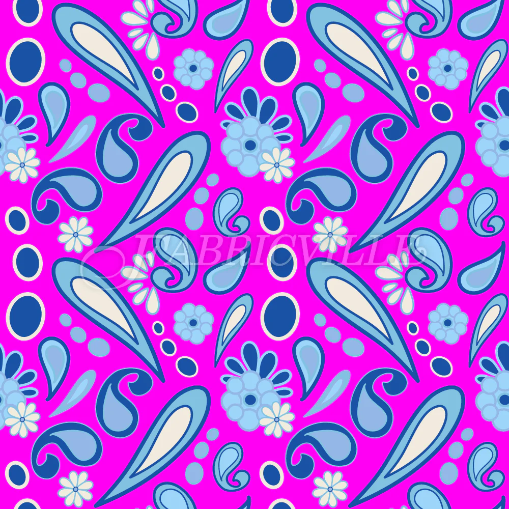 Beebob Paisley Fuchsia