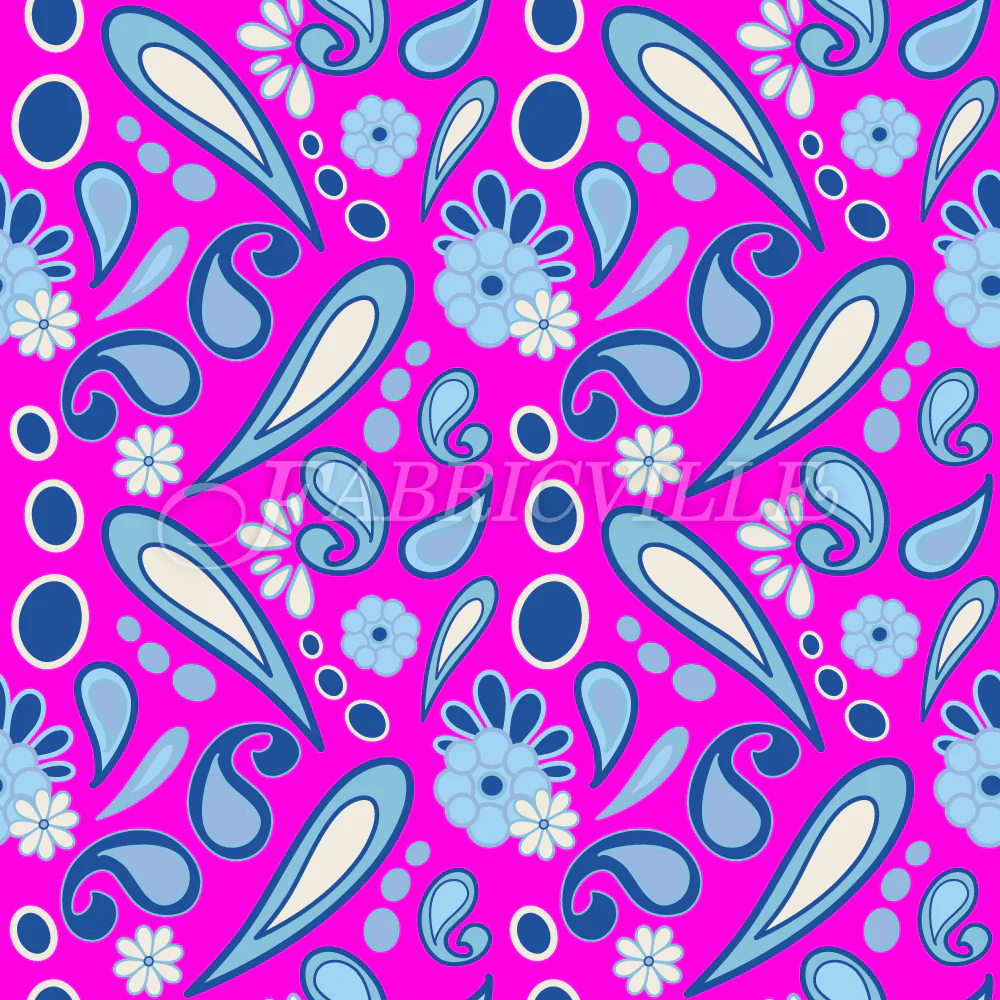 Beebob Paisley Fuchsia